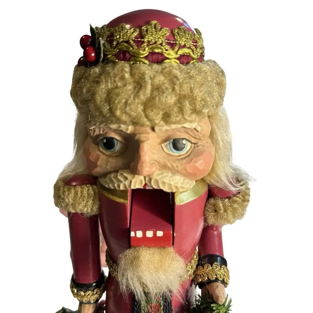 BRN License Design St. Nicholas Santa Claus Father Christmas VTG Nutcracker